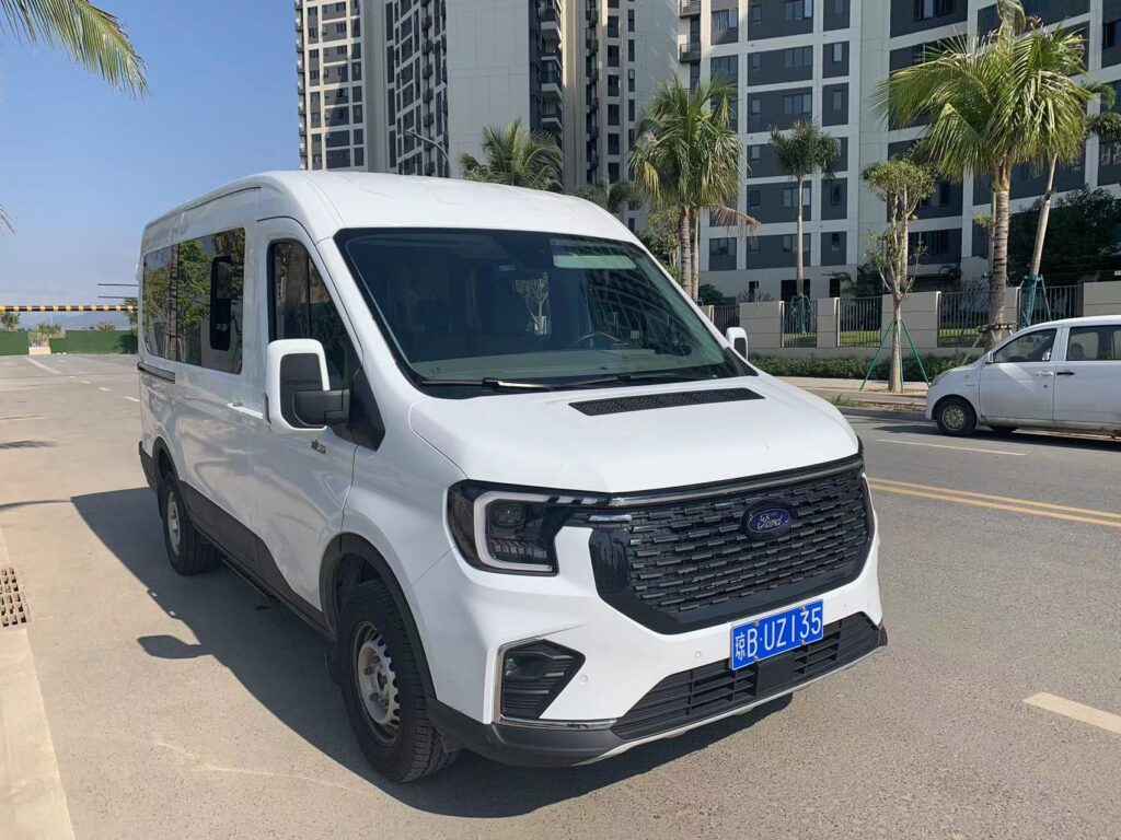 Mini-bus service is by Ford Van